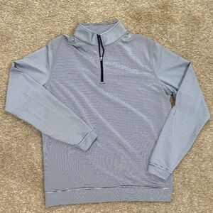 Peter Millar Long Sleeve Quarter Zip Pullover